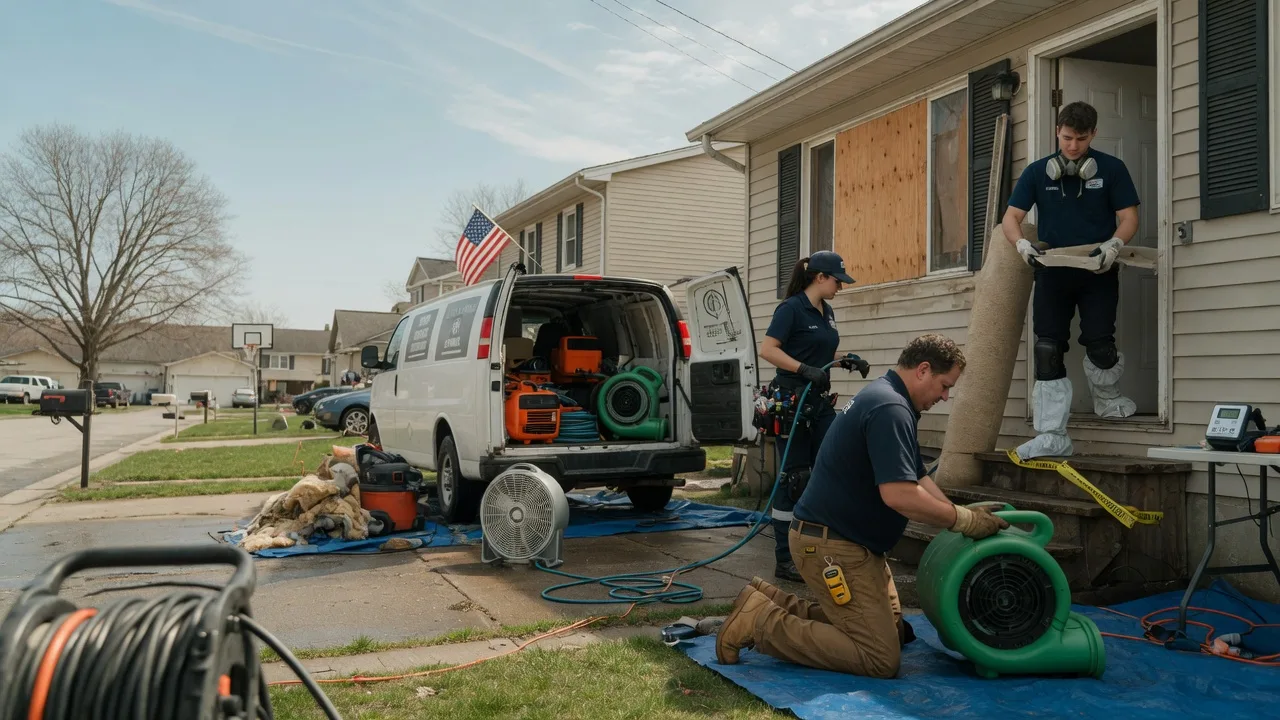 Water Damage Restoration in West Decatur, PA near me